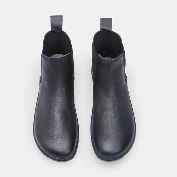 Stivaletto chelsea Barefoot in pelle da donna Bata, Nero