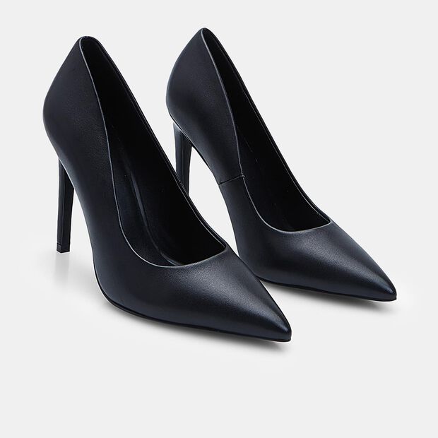 D&eacute;collet&eacute; da donna in pelle BATA, Nero