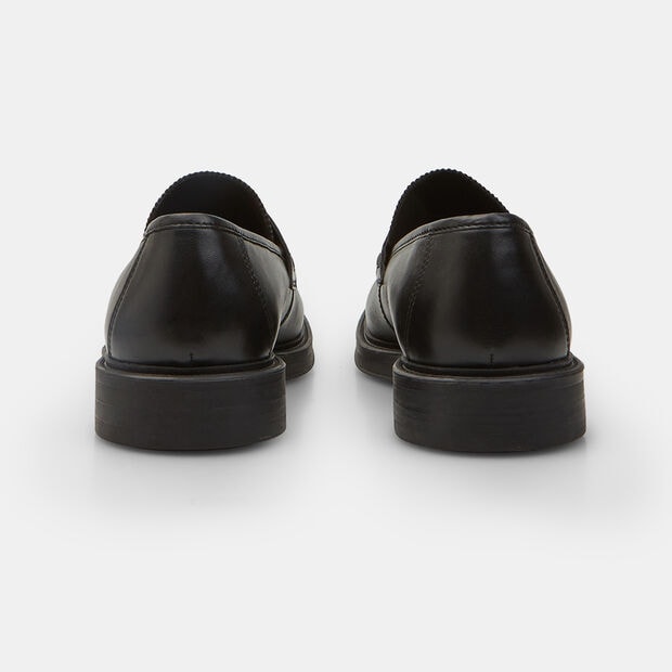 Mocassino in pelle da uomo Bata, Nero