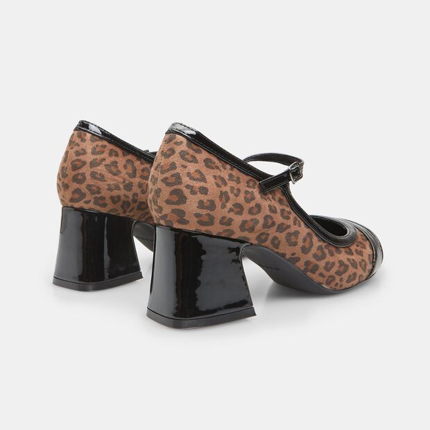 Mary Jane da donna con tacco block 6 cm BATA, 