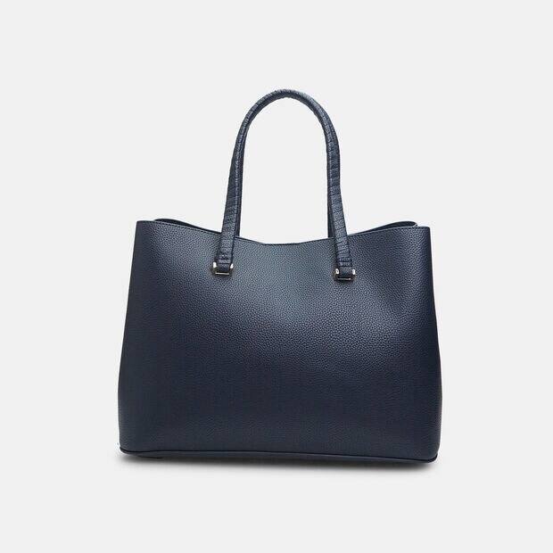 Borsa da donna Tommy Hilfiger Satchel Iconica, Blu