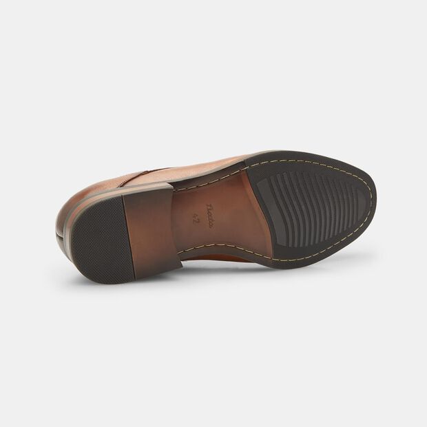 Stringate Derby in Pelle da Uomo BATA  , Tan