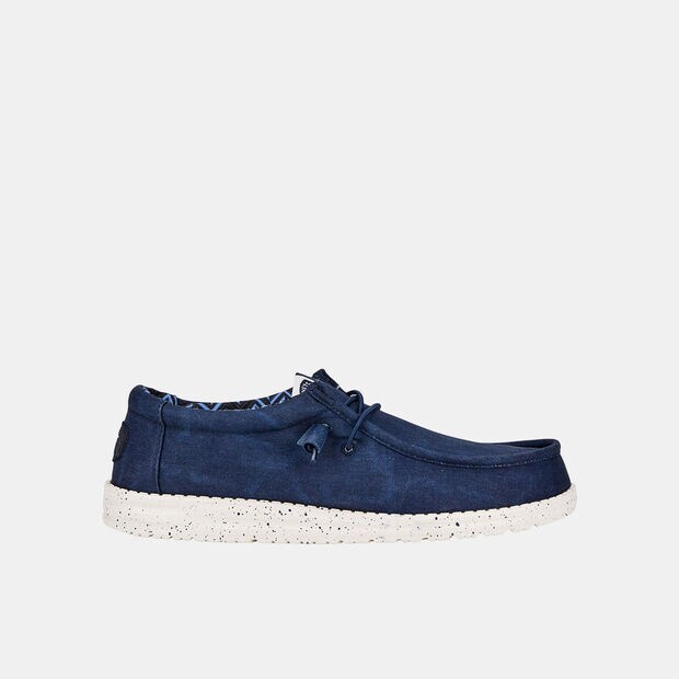 Scarpa stringata da uomo Hey Dude, Blu