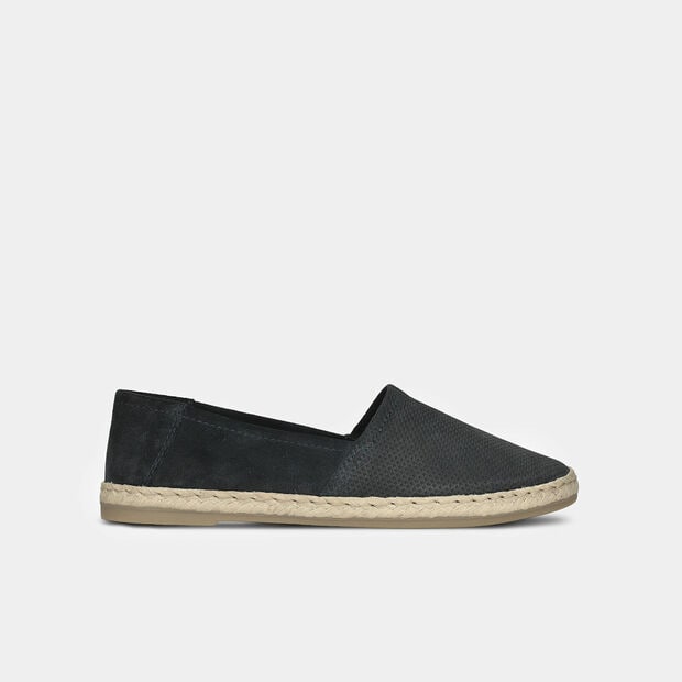 Espadrilla da donna in suede, Blu