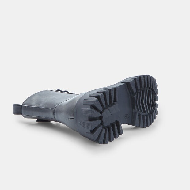 Anfibi da bambina con suola track Bata, Nero
