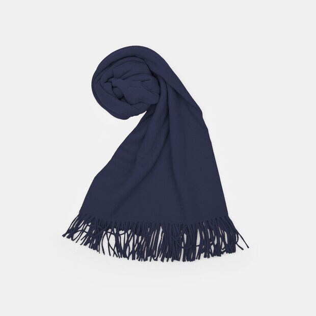 Sciarpa unisex con frange, Multicolor