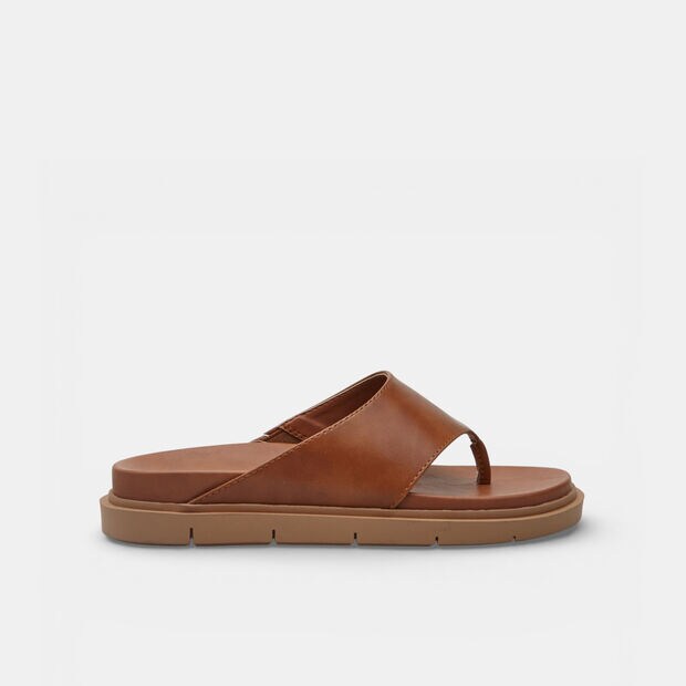 Sandalo infradito da donna Bata, Tan