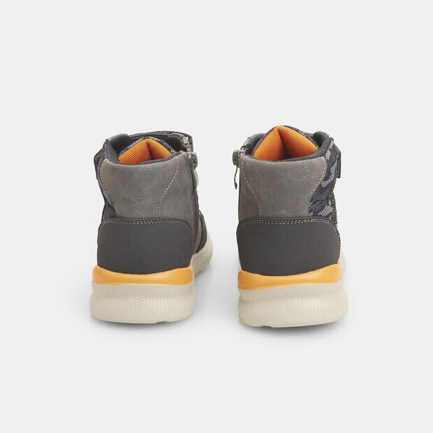 Stivaletti da bambino con strappo , Grigio