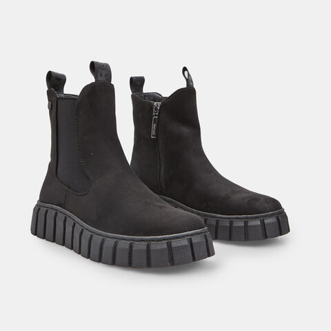 Stivaletto chelsea da donna Refresh, Nero