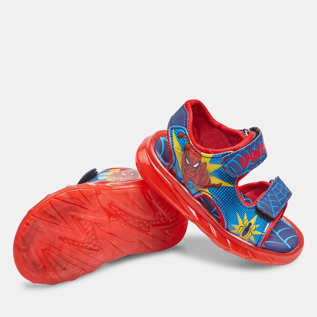 Sandali bambino spiderman, Blu