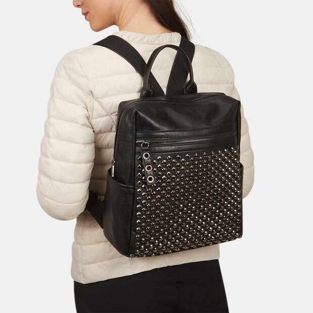 Zaino da donna con borchie , 