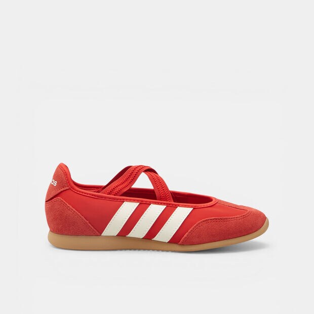 Sneaker ballerina da donna Adidas BARREDA MARY JANE, Rossa