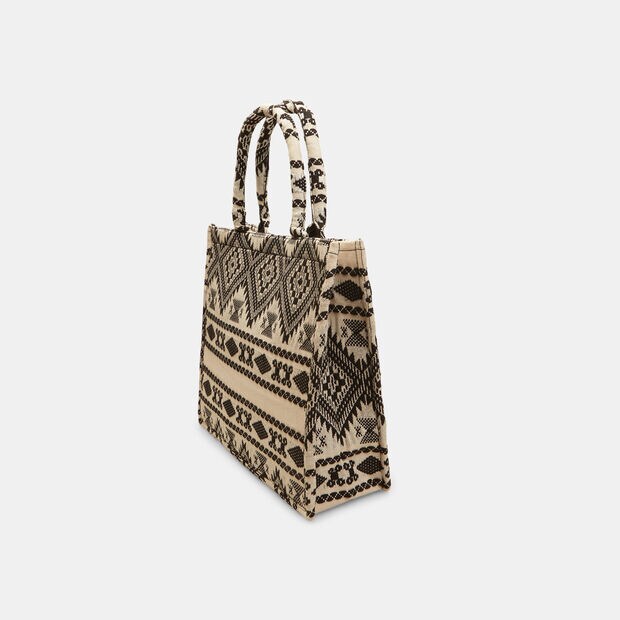Shopper da donna in canvas , 