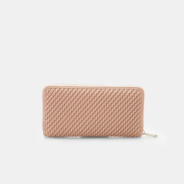 Portafoglio da donna zip around, Rosa