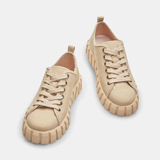 Sneaker da donna , Khaki