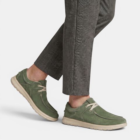 Stringata casual da uomo Bata, Verde
