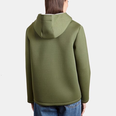 Giacca da donna modello coat, Verde