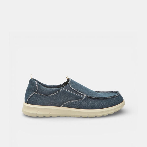 Slip on da uomo Bata, Blu