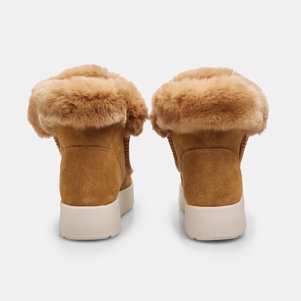 Stivaletto da donna in suede Weinbrenner, Marrone