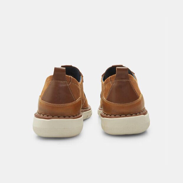 Stringate in Nabuk da Uomo BATA , Tan