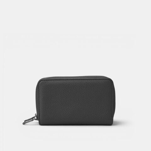 Portafoglio da donna zip around, Nero