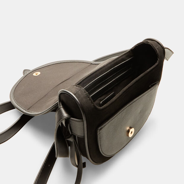 Borsa a tracolla con chiusura a fibbia, 