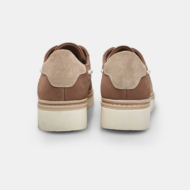 Stringata da donna in suede Weinbrenner, Tan