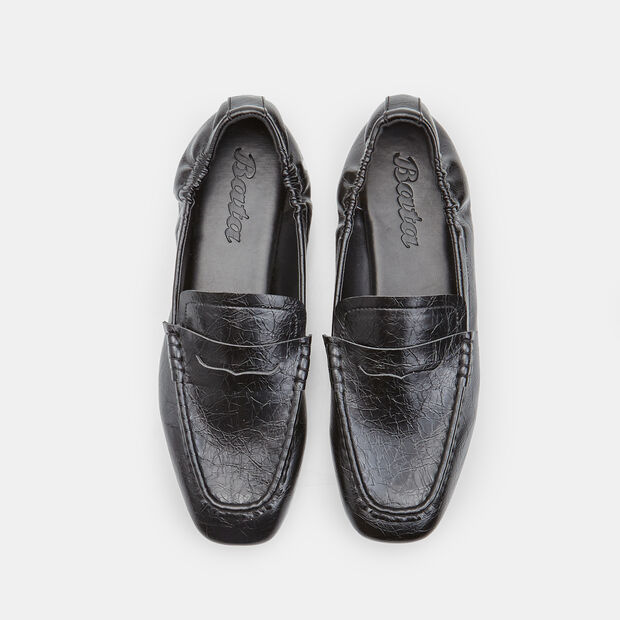 Mocassino da donna Bata, Nero