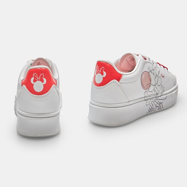 Sneaker da donna Disney Minnie, Bianco