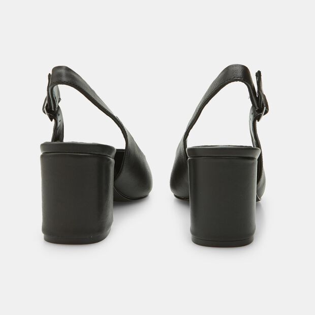 D&eacute;collet&eacute; Slingback da donna in pelle BATA, 