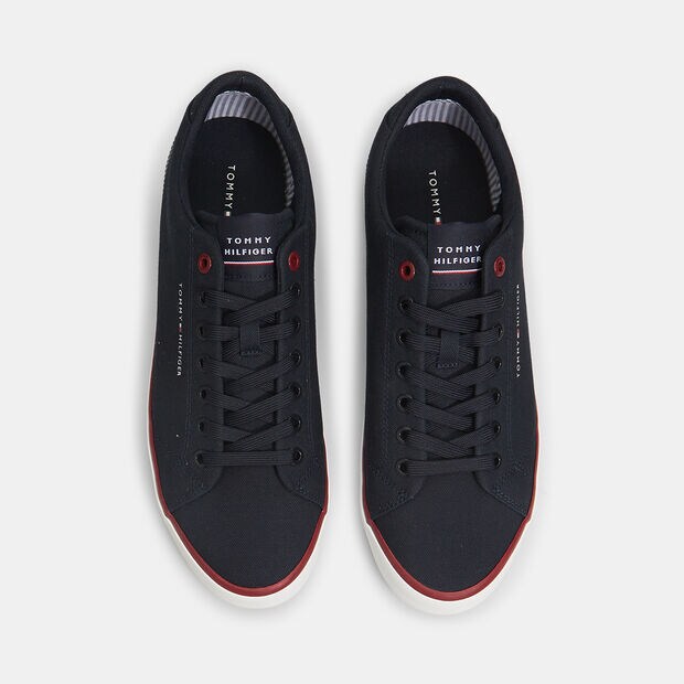 Sneakers da uomo Tommy Hilfiger Th Hi Vulc Core Low Canvas, 