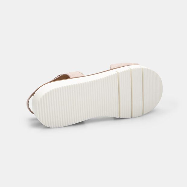 Sandali da donna in pelle, Beige