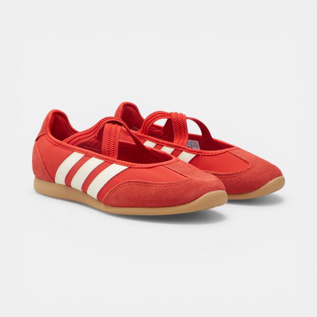 Sneaker ballerina da donna Adidas BARREDA MARY JANE, Rossa