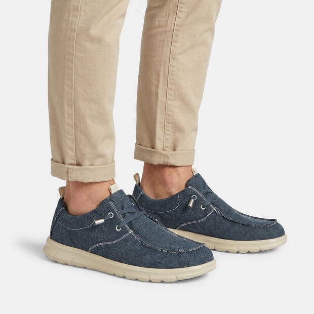 Stringata casual da uomo Bata, Blu