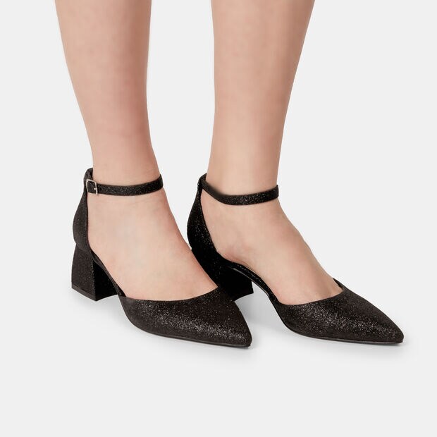 D&eacute;collet&eacute; da donna con tacco 5,5 cm BATA, Nero