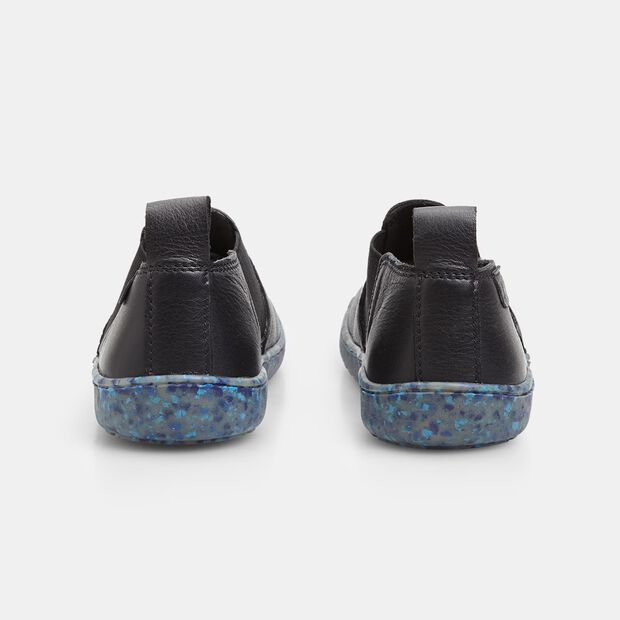 Chelsea barefoot WEINBRENNER in pelle da donna, Nero
