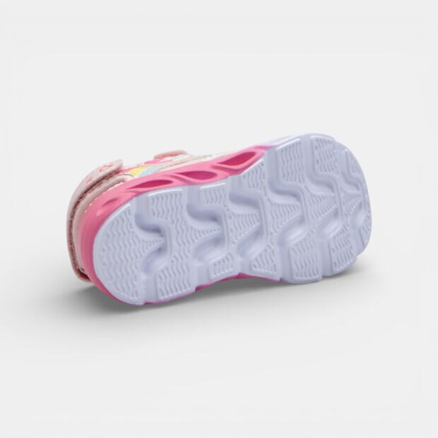 Sandali da bambina Bubblegummers con luci, Rosa