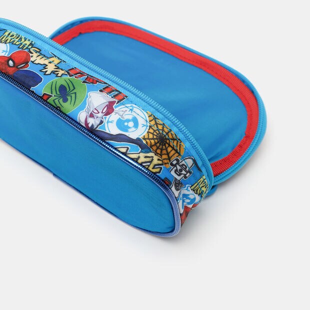 Astuccio Spiderman da bambino, Blu