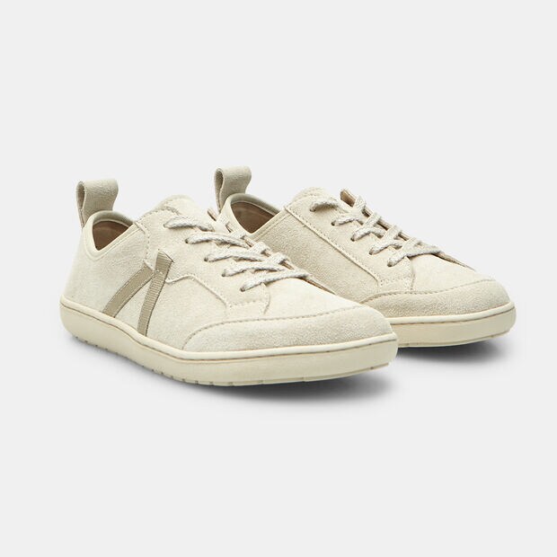 Sneaker barefoot da donna in suede Bata, Bianco
