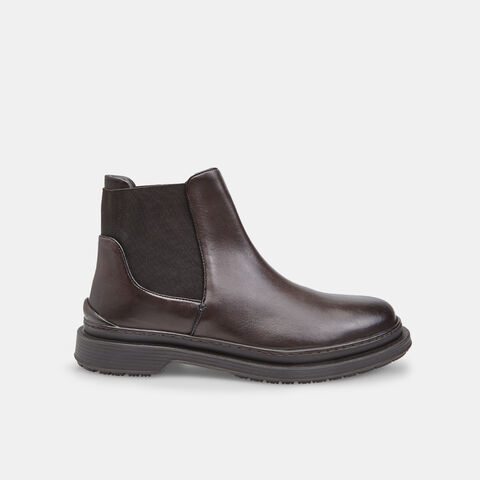 Stivaletto chelsea in pelle da uomo Bata , Marrone