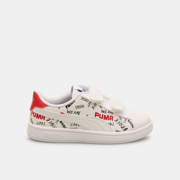 Sneaker bambini Puma con strappi , Bianco