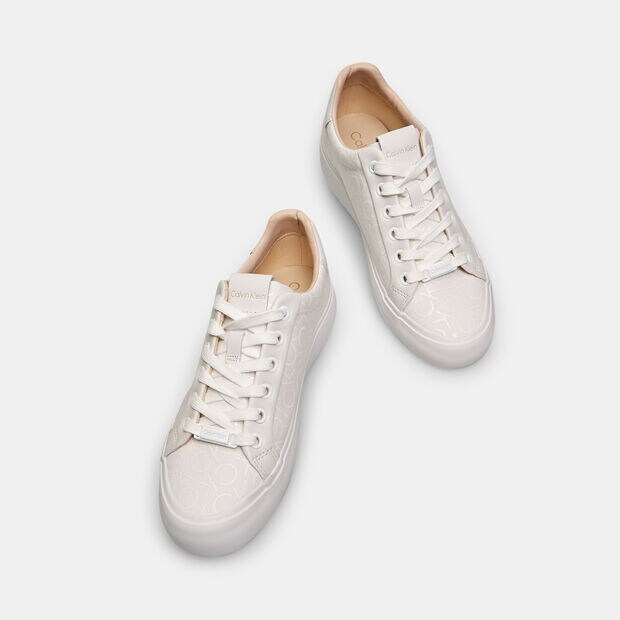 Sneaker donna calvin klein, Bianco