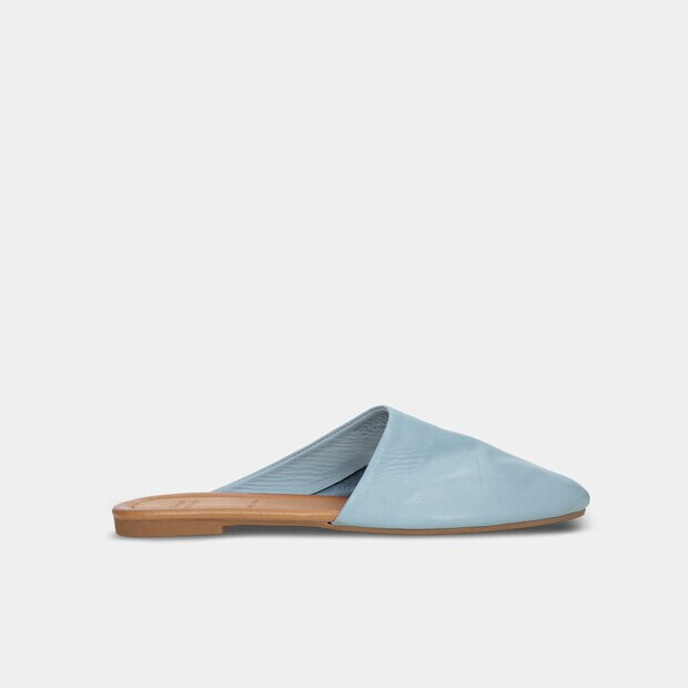 Mules da donna in pelle, 