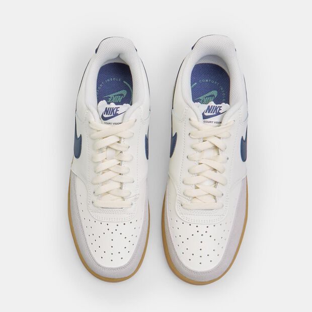 Sneaker da uomo Nike Court Vision Low, Bianco
