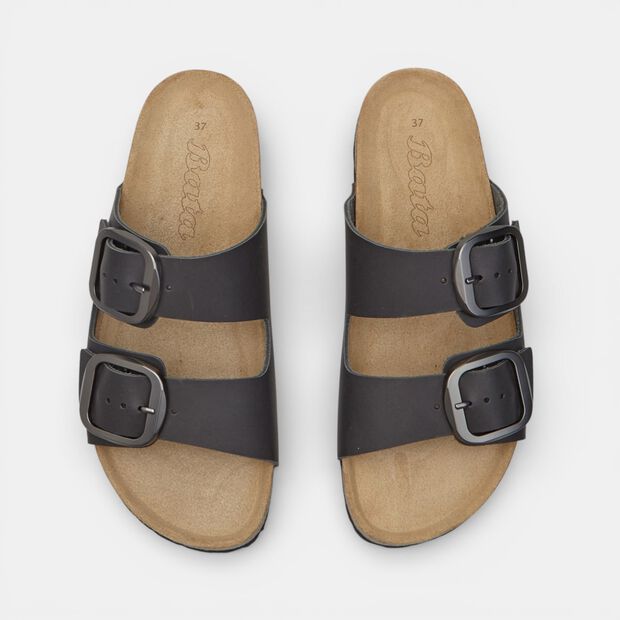 Slipper da donna in pelle Bata, 
