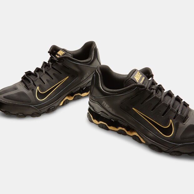 Sneaker alte da uomo nike reax, Nero Lucido