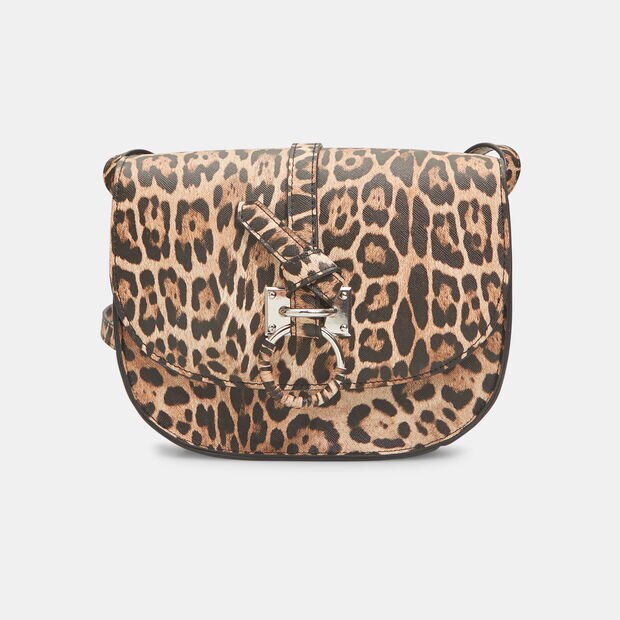 Borsa a tracolla da donna con stampa animalier , Animalier