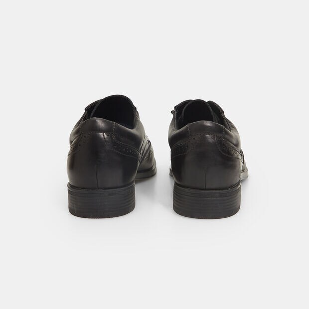 Stringate brogue da uomo Bata 24H in pelle , Nero