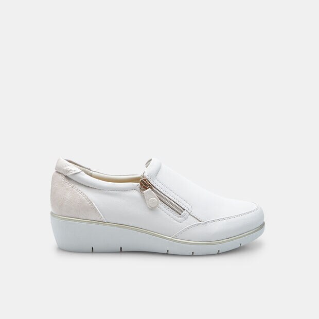 Mocassini Comfit Donna Urban Style, Bianco