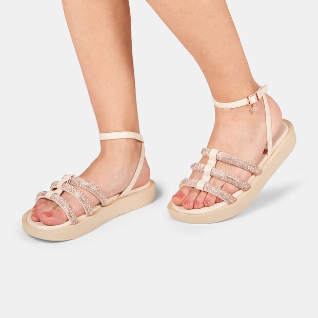 Sandalo da donna Bata Red Label con platform 2,5 cm, Beige